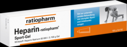 HEPARIN-RATIOPHARM Sport Gel 100 g
