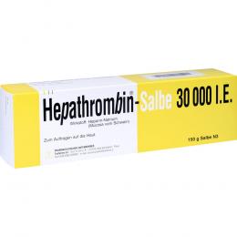 HEPATHROMBIN 30000 Salbe 150 g Salbe
