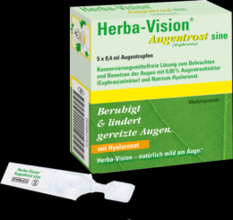 HERBA-VISION Augentrost sine Augentropfen 5X0.4 ml