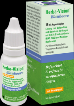 HERBA-VISION Blaubeere Augentropfen 15 ml