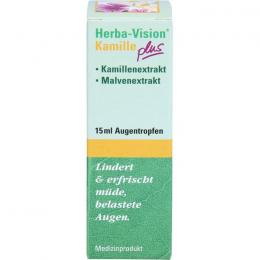 HERBA-VISION Kamille plus Augentropfen 15 ml