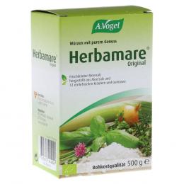 Ein aktuelles Angebot für HERBAMARE Salz Nachfüllbeutel A.Vogel 500 g Salz Naturheilmittel - jetzt kaufen, Marke Kyberg Pharma Vertriebs GmbH.