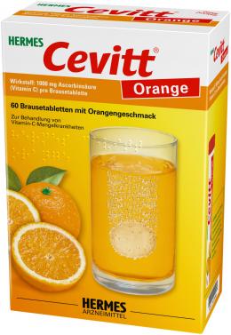 Ein aktuelles Angebot für HERMES Cevitt Orange Brausetabletten 60 St Brausetabletten Nahrungsergänzungsmittel - jetzt kaufen, Marke Hermes Arzneimittel GmbH.