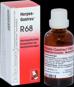 HERPES-GASTREU R68 Tropfen zum Einnehmen 22 ml