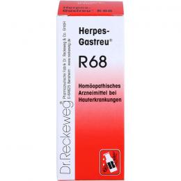 HERPES-GASTREU R68 Tropfen zum Einnehmen 50 ml