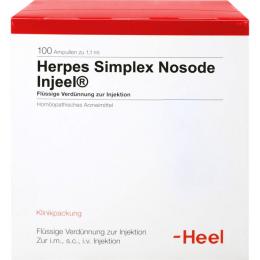 HERPES SIMPLEX Nosode Injeel Ampullen 100 St.