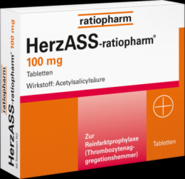 HERZASS-ratiopharm 100 mg Tabletten 100 St