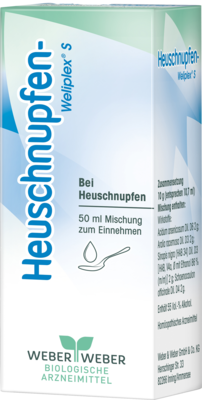 HEUSCHNUPFEN Weliplex S Mischung 50 ml