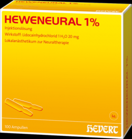 HEWENEURAL 1% Ampullen 100X2 ml