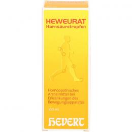 HEWEURAT Harnsäuretropfen 100 ml