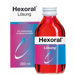 Ein aktuelles Angebot für Hexoral 0,1% Lösung 200 ml Lösung Entzündung im Mund & Rachen - jetzt kaufen, Marke Johnson & Johnson GmbH (OTC).