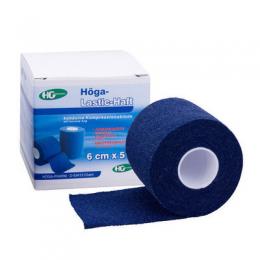 HGA-LASTIC-haft Binde 6 cmx5 m blau 1 St