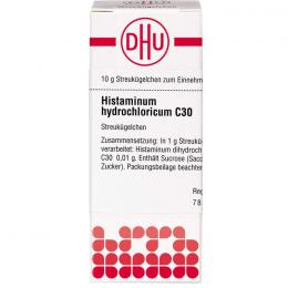 HISTAMINUM hydrochloricum C 30 Globuli 10 g