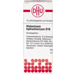 HISTAMINUM hydrochloricum D 10 Globuli 10 g