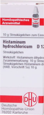 HISTAMINUM hydrochloricum D 12 Globuli 10 g