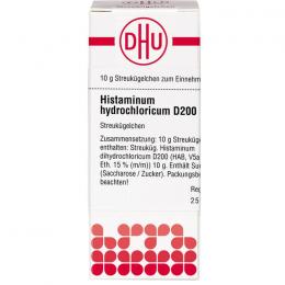 HISTAMINUM hydrochloricum D 200 Globuli 10 g