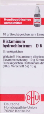 HISTAMINUM hydrochloricum D 6 Globuli 10 g