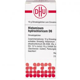HISTAMINUM hydrochloricum D 6 Globuli 10 g
