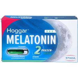 HOGGAR Melatonin DUO Einschlaf-Kapseln 30 St. (23,7 g)