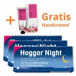 HOGGAR NIGHT SET(3x20)+Gratis Umido Handcr.Granat 1 ST St