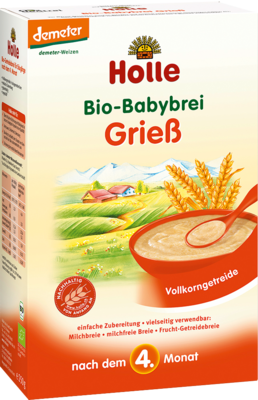 HOLLE Bio Babybrei Grie 250 g