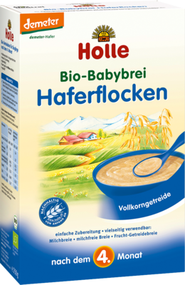 HOLLE Bio Babybrei Haferflocken 250 g