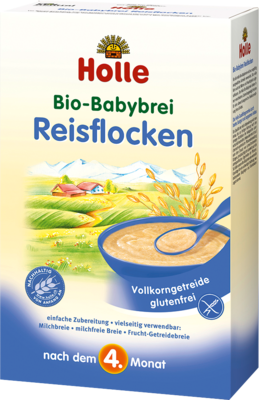 HOLLE Bio Babybrei Reisflocken 250 g