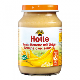 HOLLE Feine Banane mit Gries 190 g