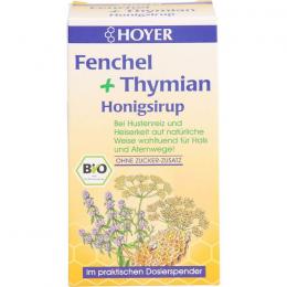 HOYER Fenchel+Thymian Honigsirup 250 g