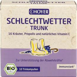 HOYER Schlechtwetter Trunk Trinkampullen 100 ml