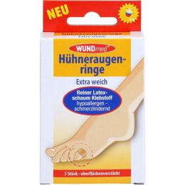 HÜHNERAUGEN RINGE Latex extra weich 5 St.