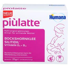 HUMANA Piulatte Bockshornklee Muttermilchbild.Plv. 77 g