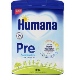 HUMANA PRE Anfangsmilch 5HMO Pulver 750 g