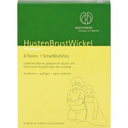 HUSTEN BRUST Wickel Thymian Wachswerk 6 St.