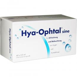 Hya-Ophtal sine 60 X 0.5 ml Augentropfen