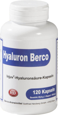 HYALURON BERCO Injuv Kapseln 120 St