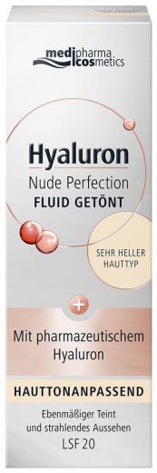 Hyaluron Nude Perfection Getöntes Fluid LSF 20 - sehr heller Hauttyp 50 ml Creme