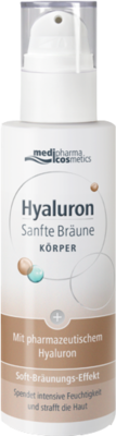 HYALURON SANFTE Bräune Körperpflege Creme 200 ml
