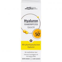 HYALURON SONNENPFLEGE Gesicht Creme LSF 50+ 50 ml