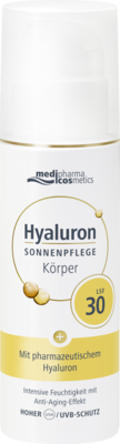 HYALURON SONNENPFLEGE Krper Creme LSF 30 150 ml