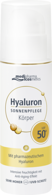 HYALURON SONNENPFLEGE Krper Creme LSF 50+ 150 ml