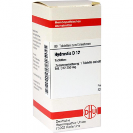 HYDRASTIS D 12 Tabletten 80 St