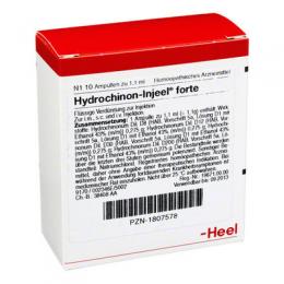 HYDROCHINON Injeel forte Ampullen 10 St