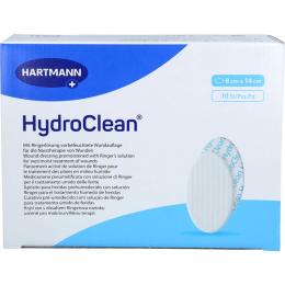 HYDROCLEAN Kompressen 8x14 cm oval steril 10 St.