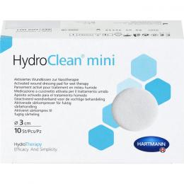 HYDROCLEAN mini Kompressen 3 cm rund steril 10 St.