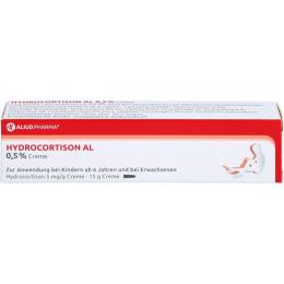 HYDROCORTISON AL 0,5% Creme 15 g