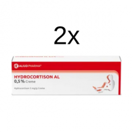 HYDROCORTISON AL 0,5% Creme 2  x 30 g