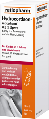 HYDROCORTISON-ratiopharm 0,5% Spray 30 ml