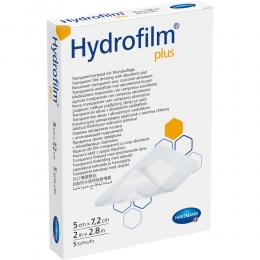 HYDROFILM Plus Transparentverband 5x7,2 cm 5 St Verband