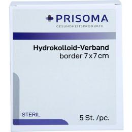 HYDROKOLLOID-Verband border 7x7 cm 5 St.